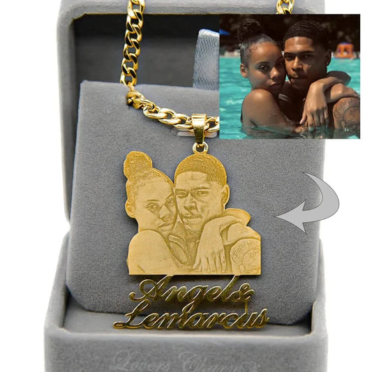 Memories Personalized Photo Pendant