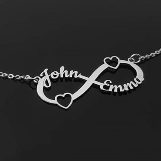 Custom Name Couple Necklace