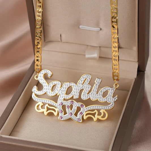 Necklace Custom 3D 18KGold