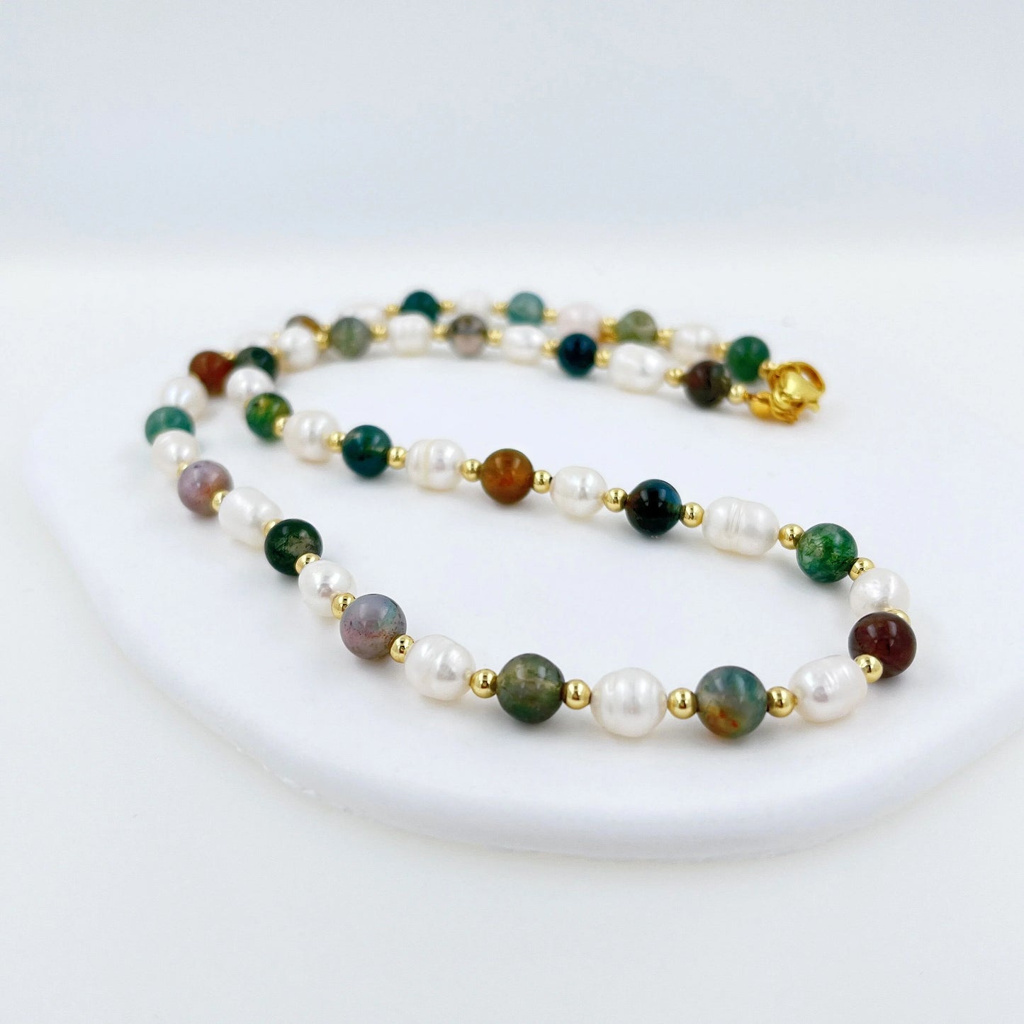 Colored Bead Necklace