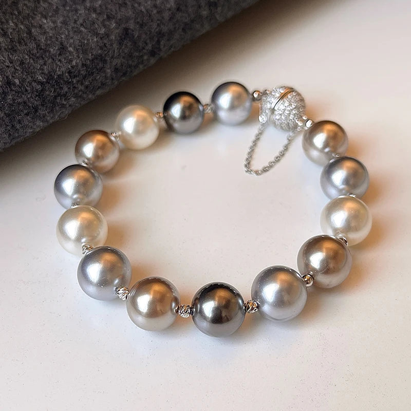 Luana Silver Bead Bracelet