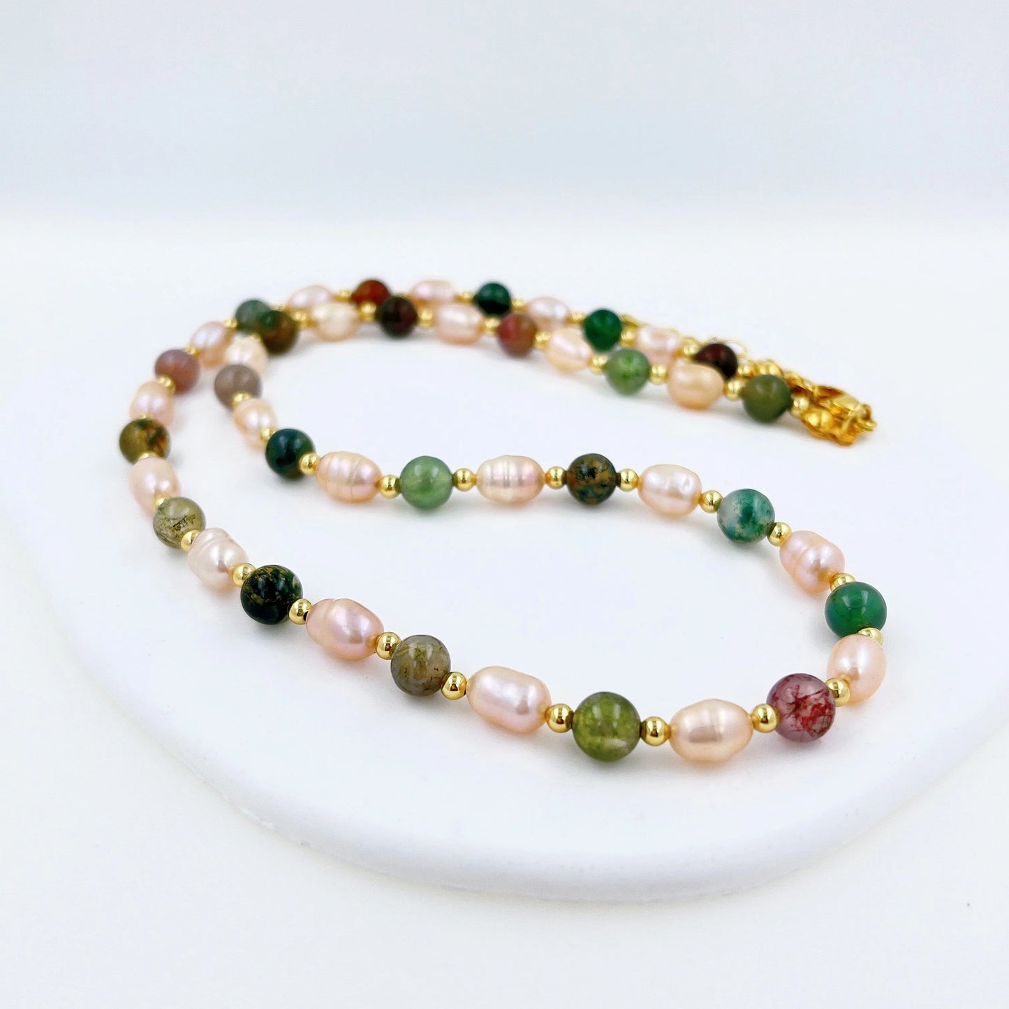 Colored Bead Necklace