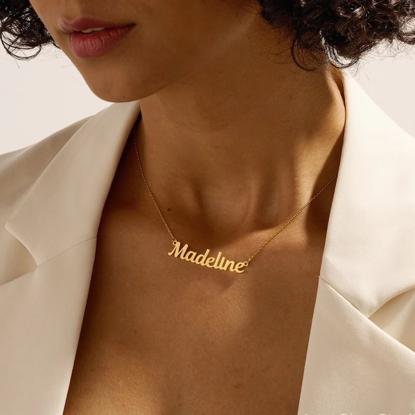 Custom Name Necklace Dainty Fashion Pendant