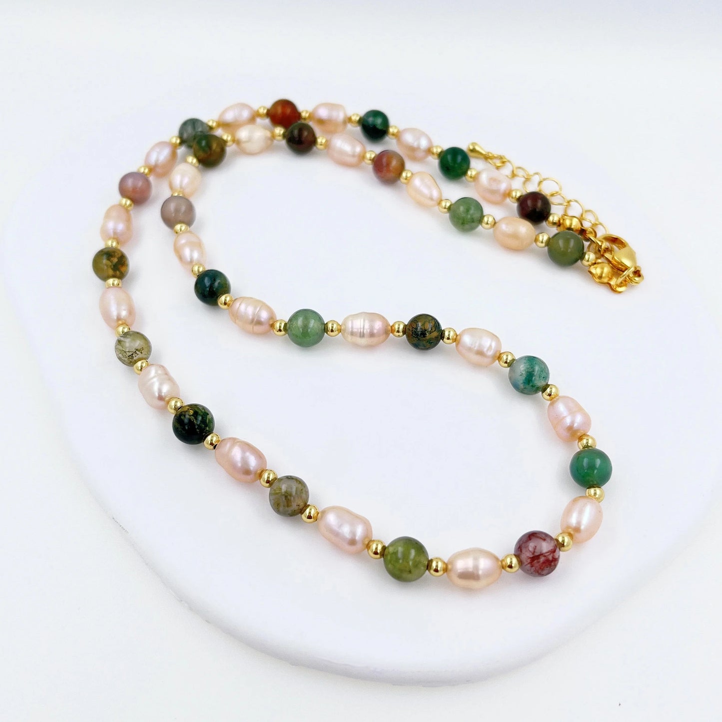 Colored Bead Necklace