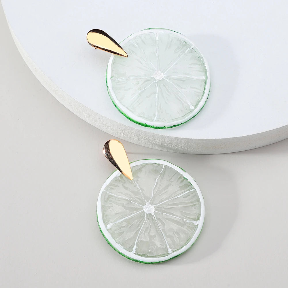 Fashion Acrylic Fruit Earring