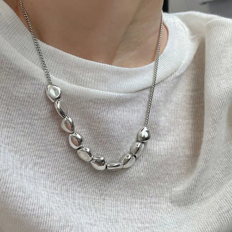 Ada Silver Necklace