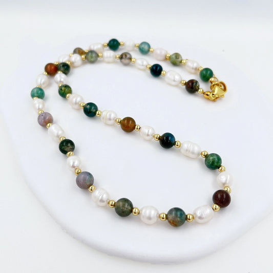 Colored Bead Necklace