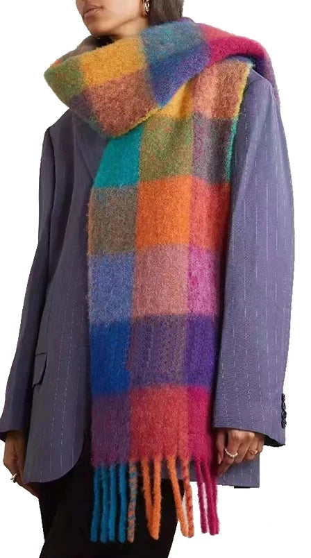 Multicolored Cashmere Scarf