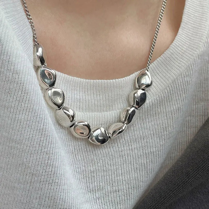 Ada Silver Necklace