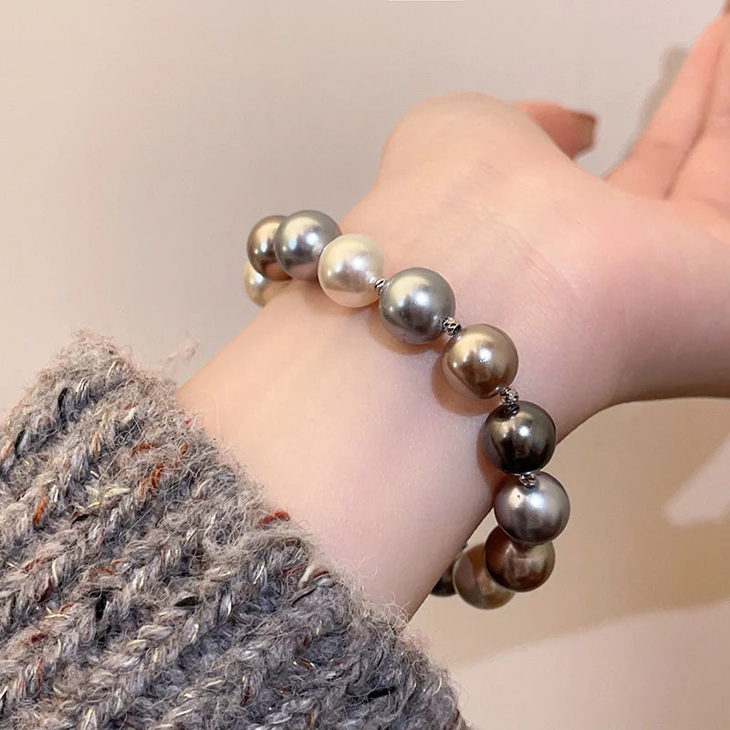 Luana Silver Bead Bracelet