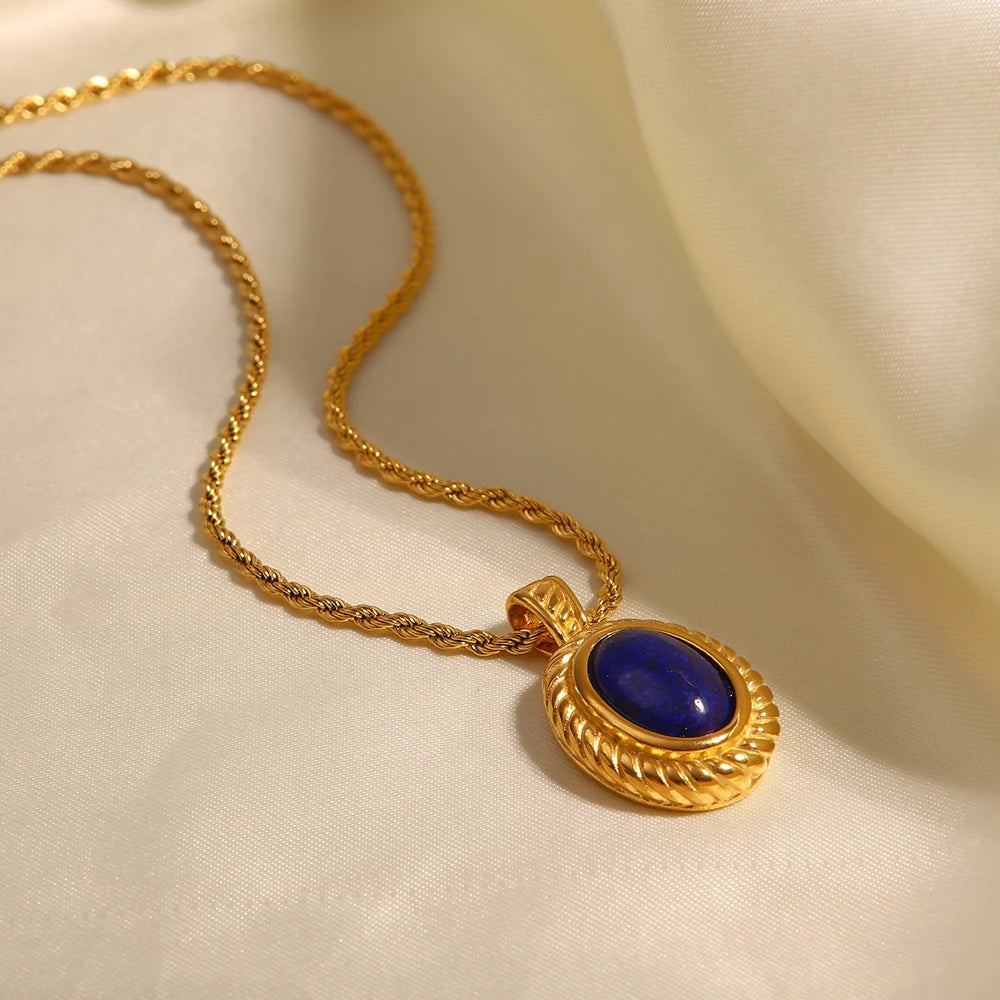 18K Gold Plated Oval Chain