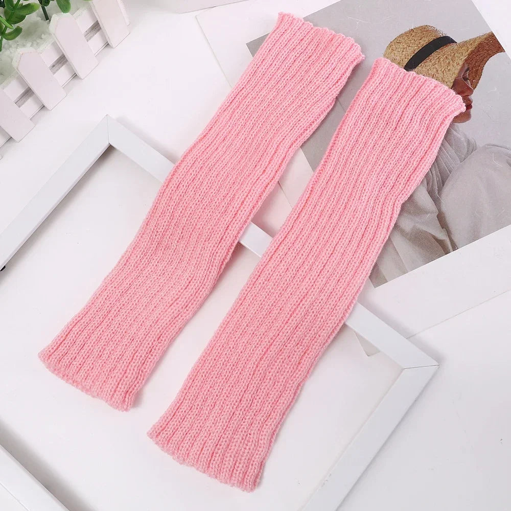 Long knitted Gloves