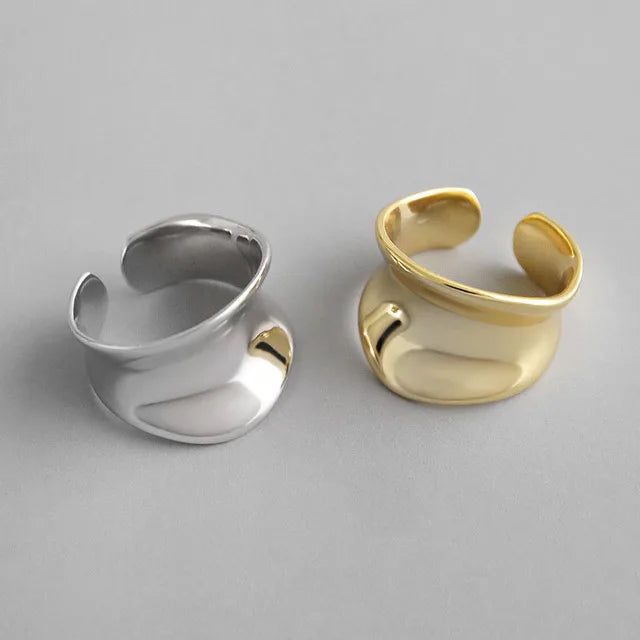 Minimalist Silver Color Rings  BUY 1, GET 1 FREE