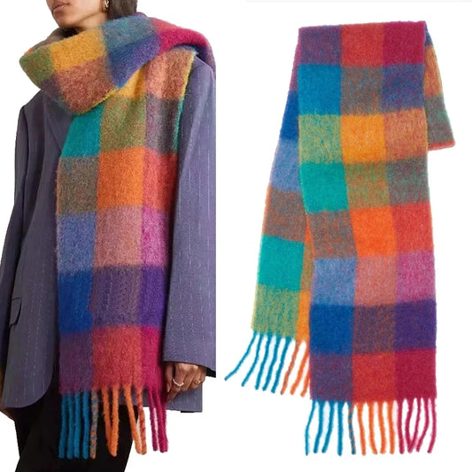 Multicolored Cashmere Scarf