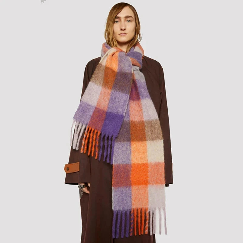 Multicolored Cashmere Scarf