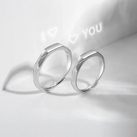 925 Sterling Silver Love Cast Ring