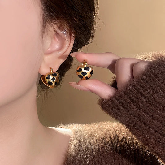 Piper Black Drop Earrings