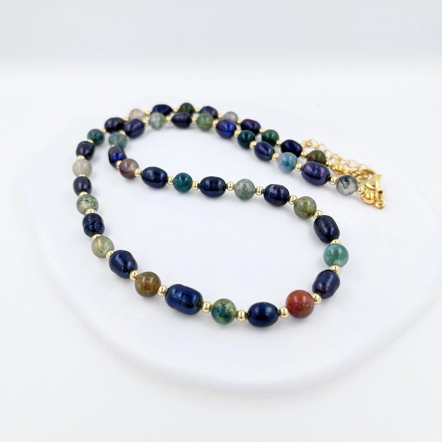 Colored Bead Necklace