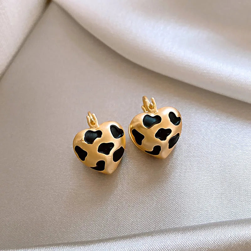 Piper Black Drop Earrings