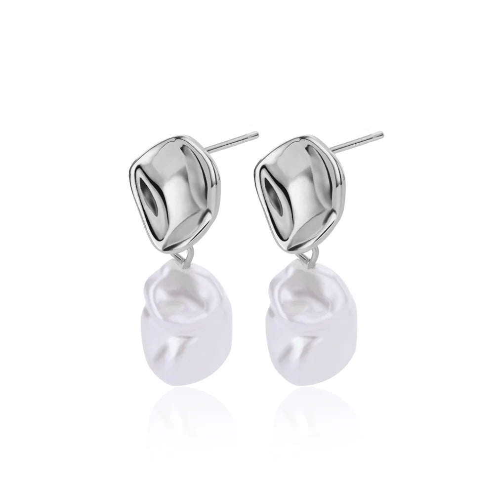 Baroque Pearl Earrings