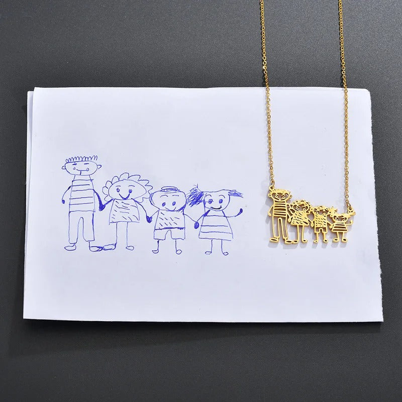 Customized Necklace Kid's Design